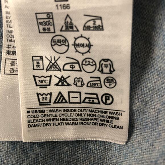 GAP Men's V-Neck Pullover Blue Sweater Size S - Picture 10 of 11